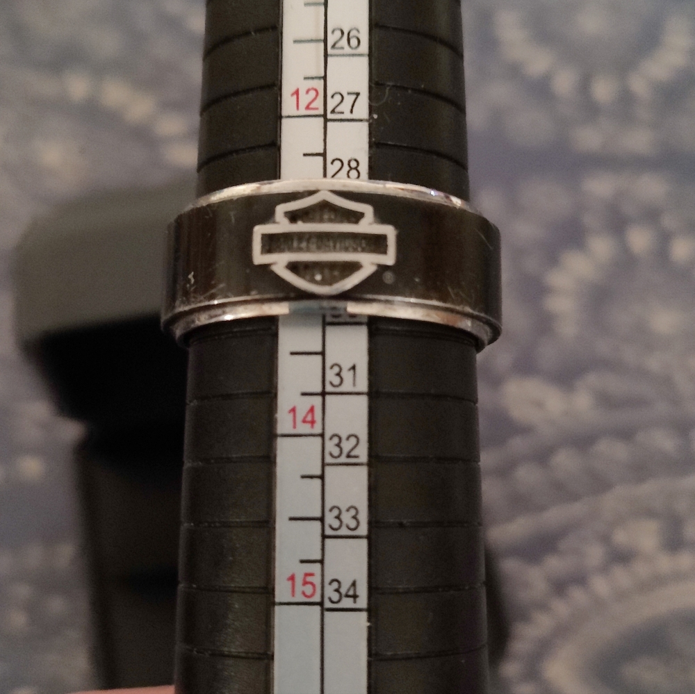 Men's Harley Davidson Ring Sz 13 GUC - Picture 6 of 7